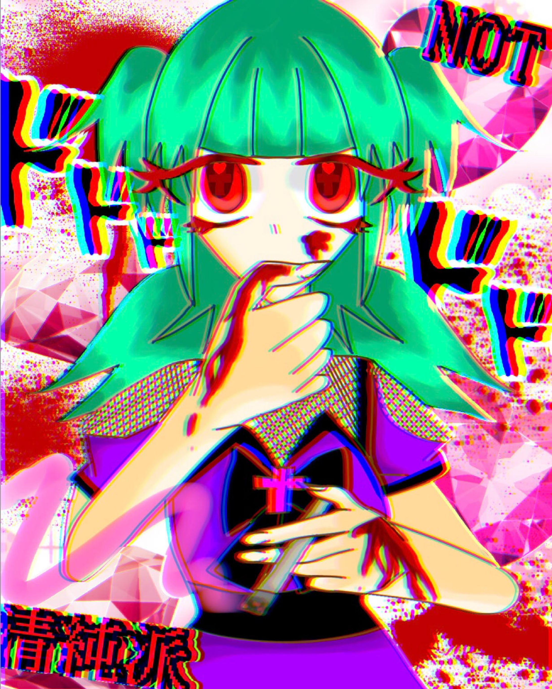 ドラキュラアイドル(イラスト)-1