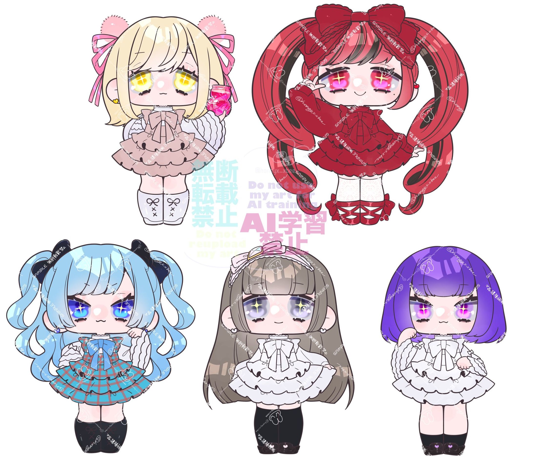 Lost Cinderella様 特典用イラスト-1