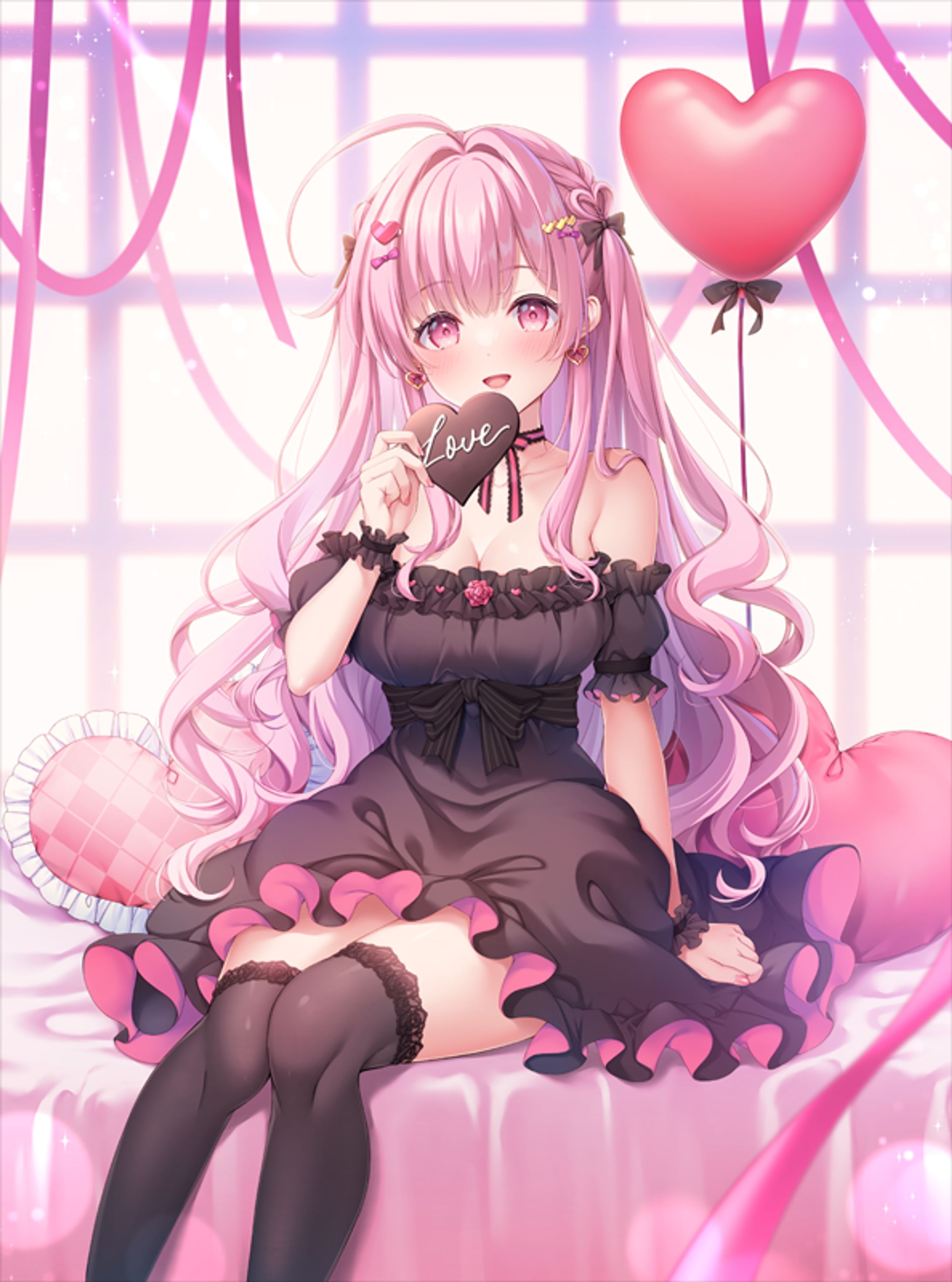 御崎ひよりさん2025年バレンタインイラスト-1