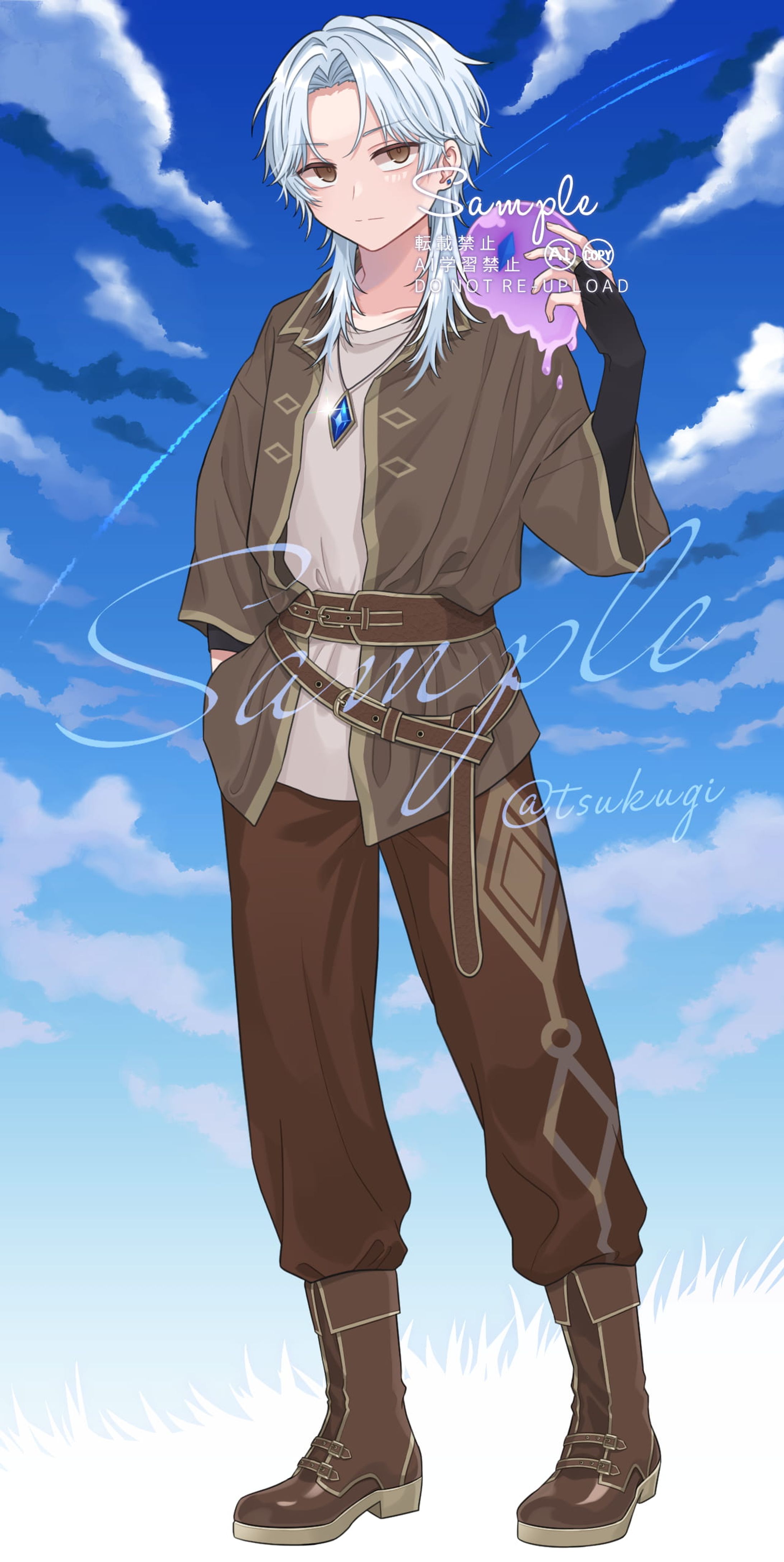 【仕事絵】立ち絵-1