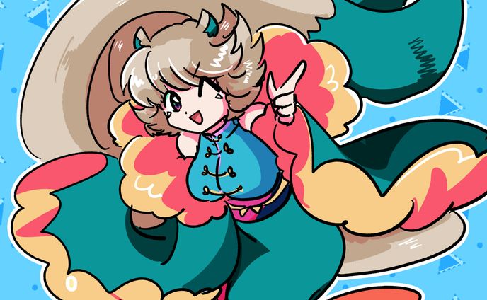 雷獣の女の子