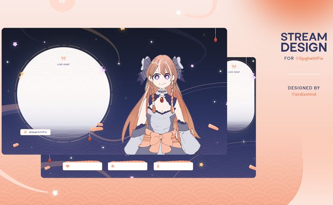 SpghettiPie - Overlay Set [Commission]