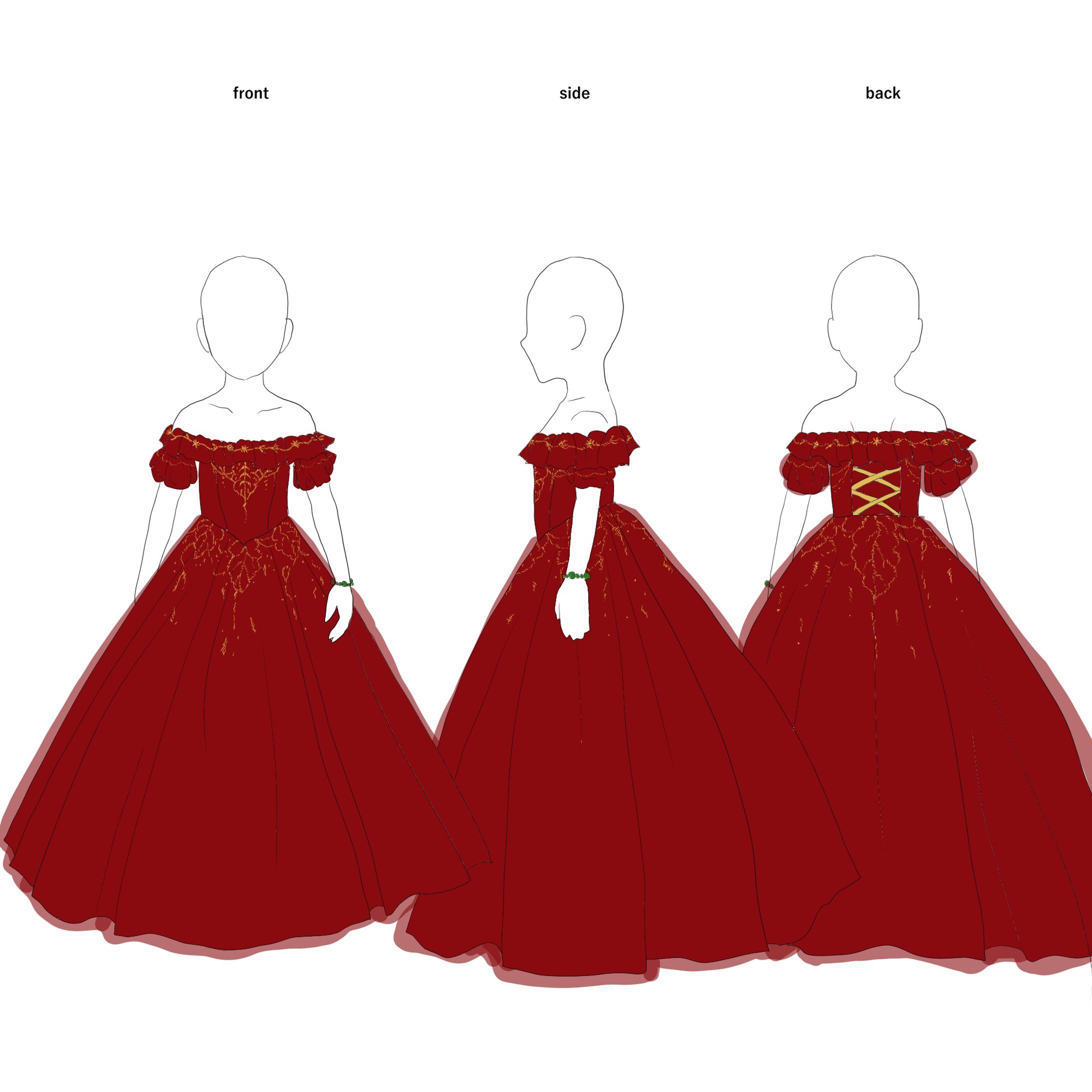 うちの子ちゃんペアドレス-1