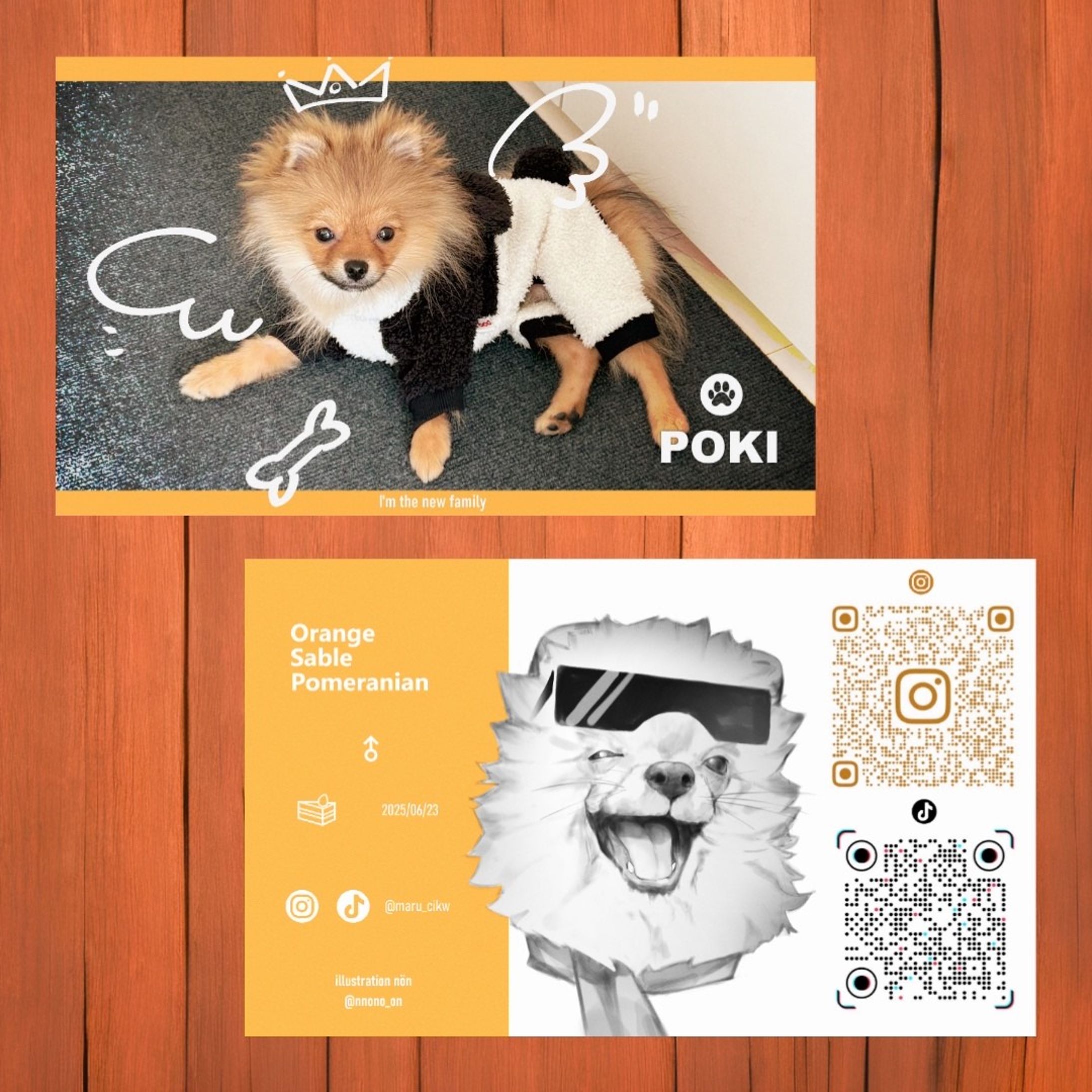 【お仕事】名刺デザイン-1