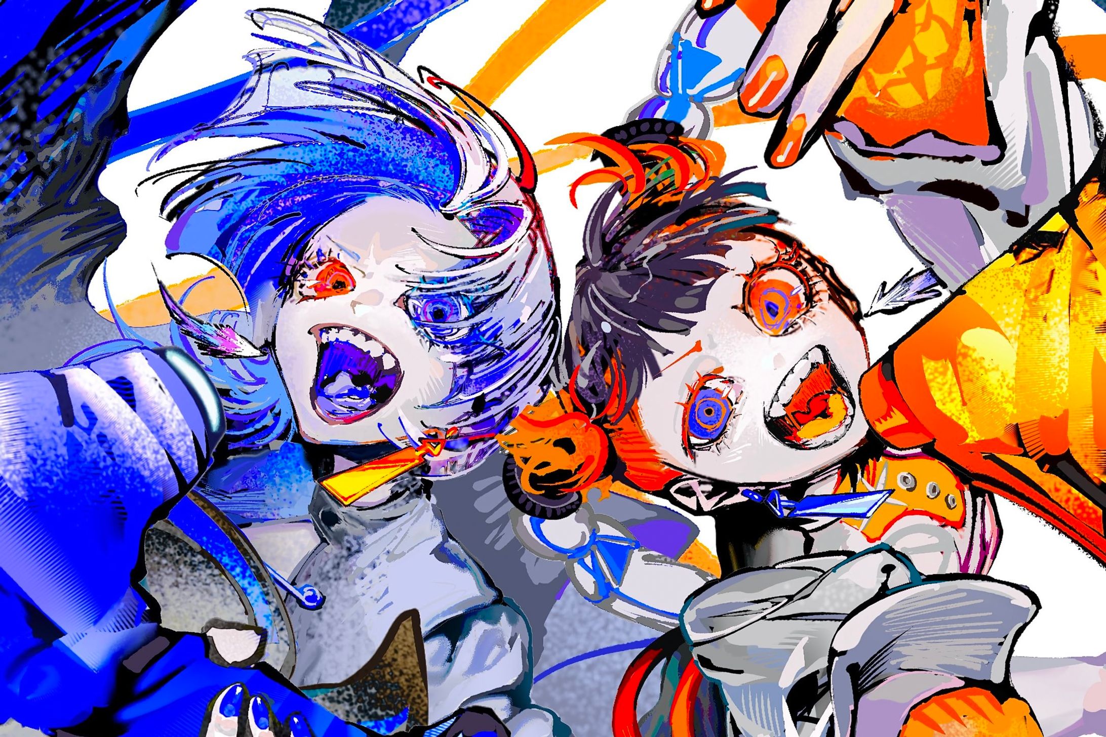 「VESPERBELL「NO MORE!!」Official Music Video」MVイラスト-1