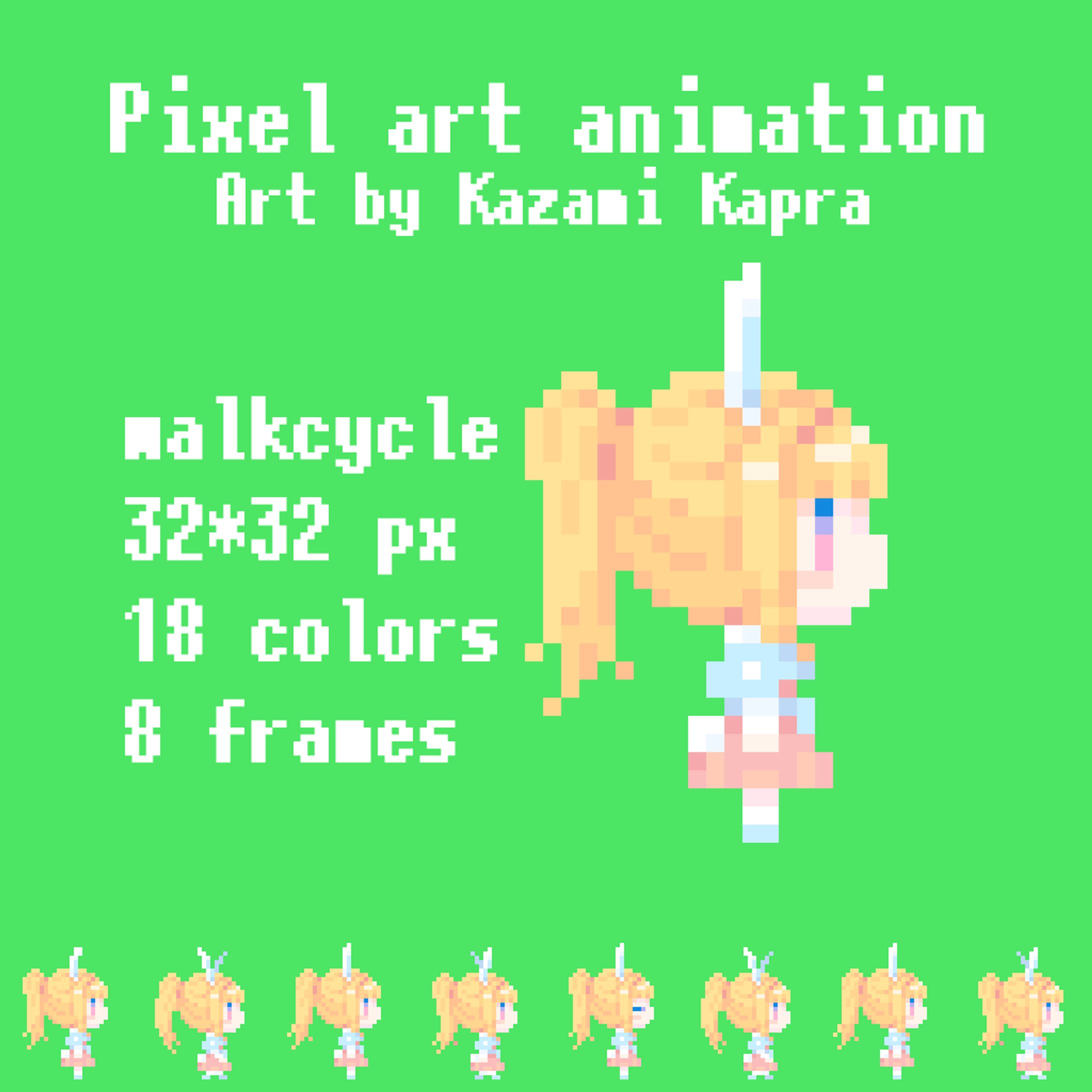 VTuber配信画面用ドット絵アニメーション-1