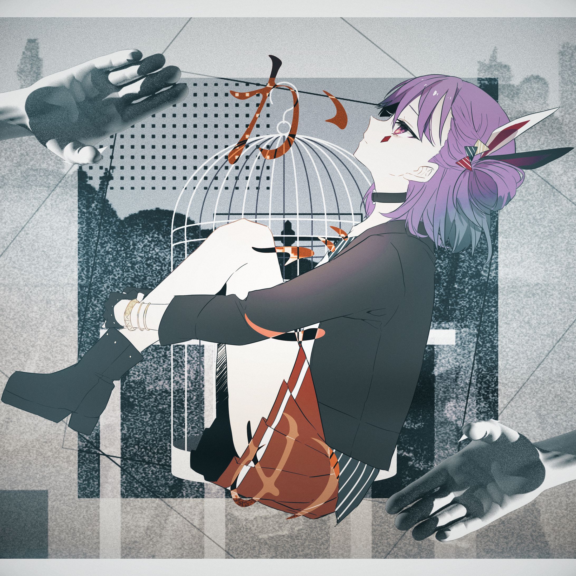 天神子兎音 【かごめ】ジャケット-1