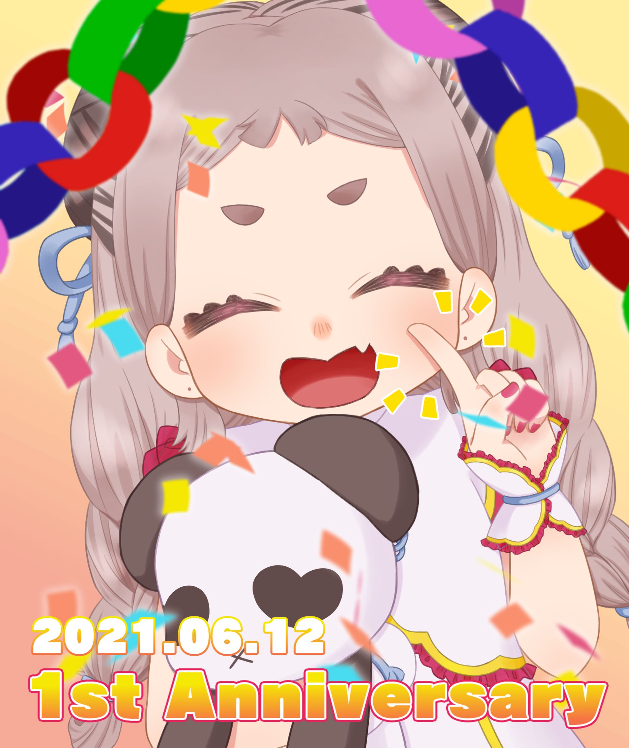 かがみちゃん記念イラスト-1