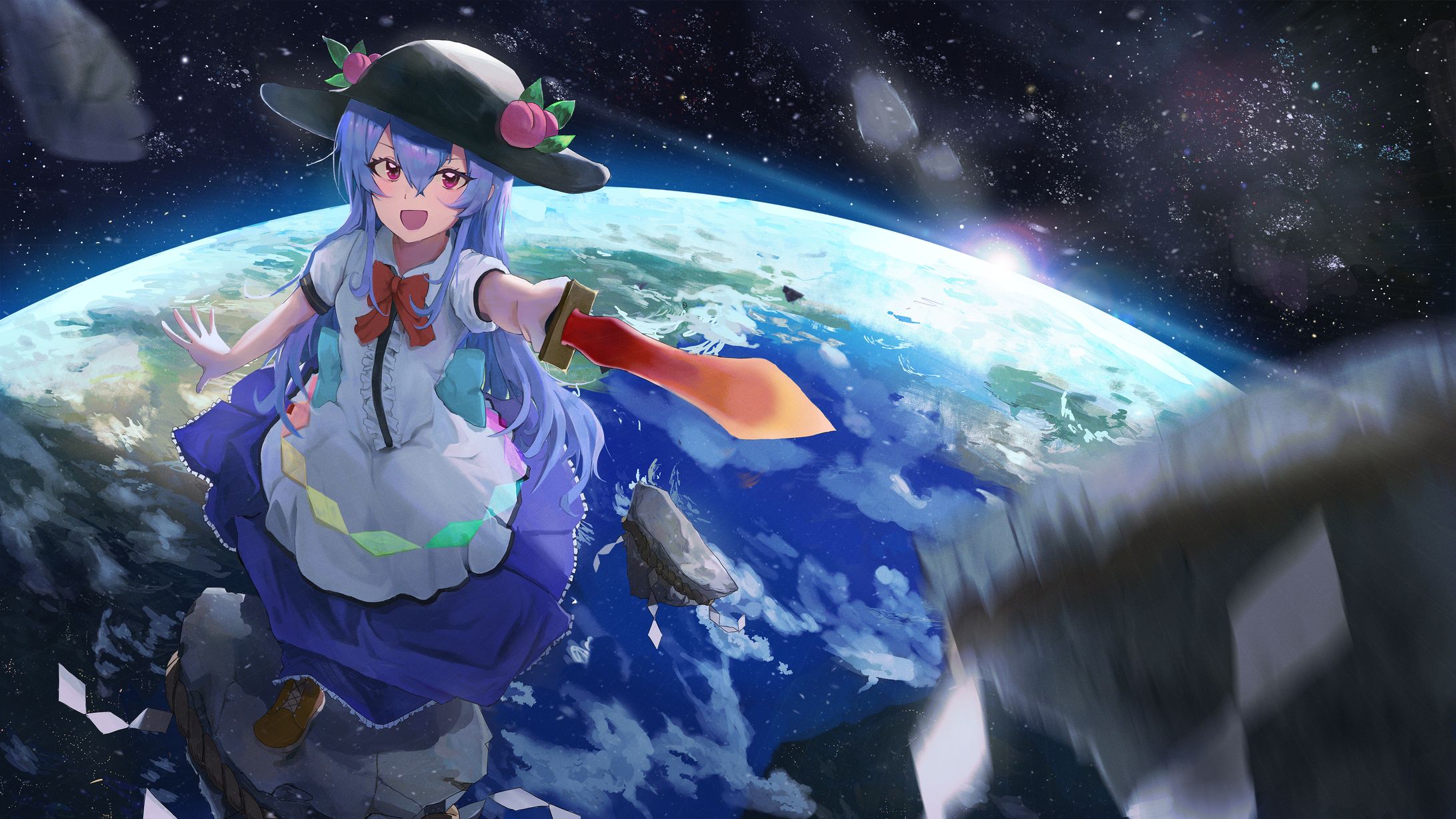 ファンアート＿東方（比那名居 天子）-1