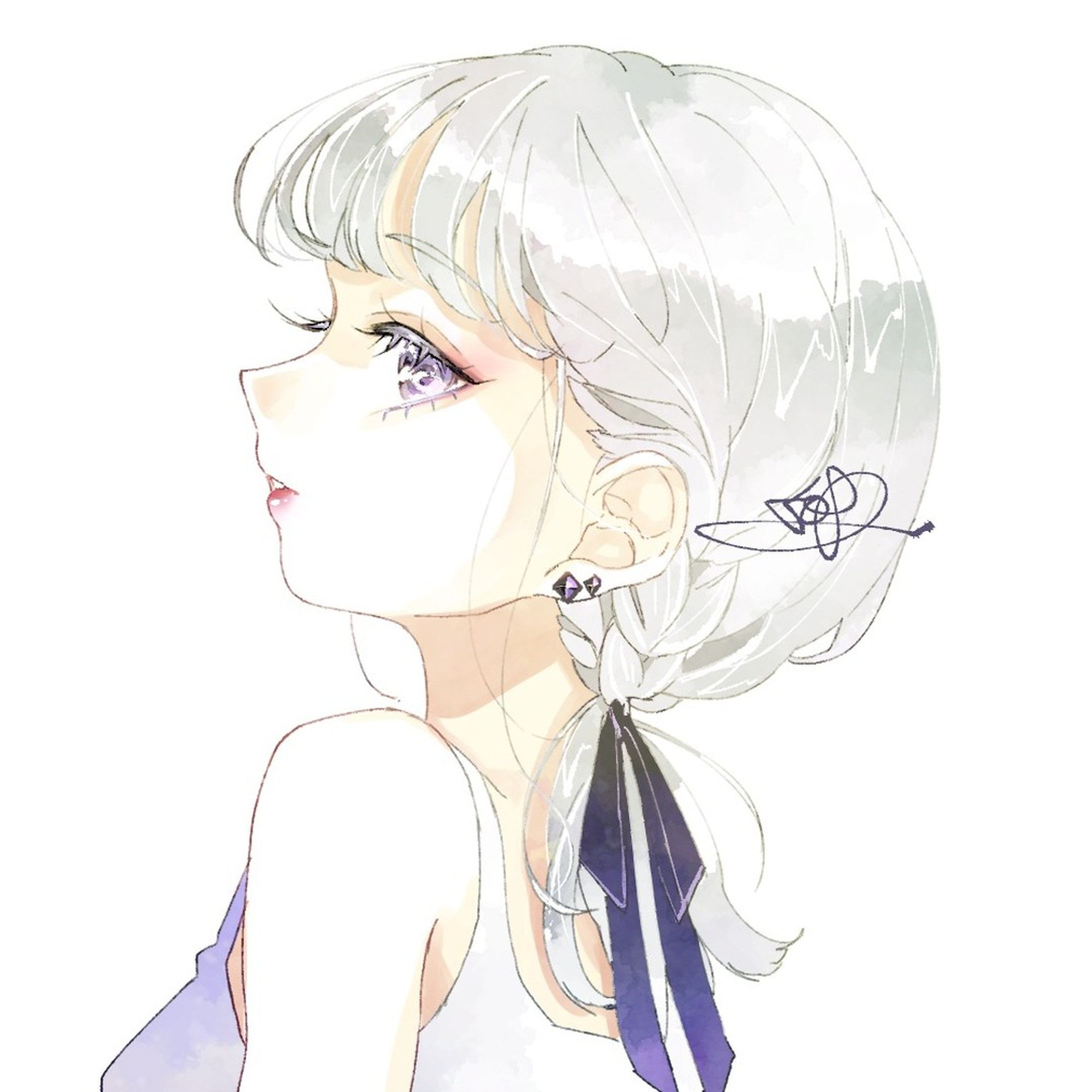 白髪紫眼の女の子フリーアイコン

【利用規約】
プロフィールURL ＞フリーアイコンページにございます。
ご利用の前に一読ください。

#イラスト #イラストレーター #女の子イラスト #illustrater #illustration #フリーアイコン #freeicon #アイコン #digitalart #イラストグラム #illustagram #創作イラスト #clipstudiopaint #イラスト好きな人と繋がりたい
#白髪 #紫 #parple #編み込み #横顔-1