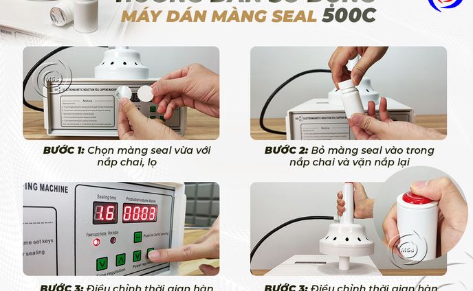Huong dan chi tiet cach su dung may dan mang seal thu cong