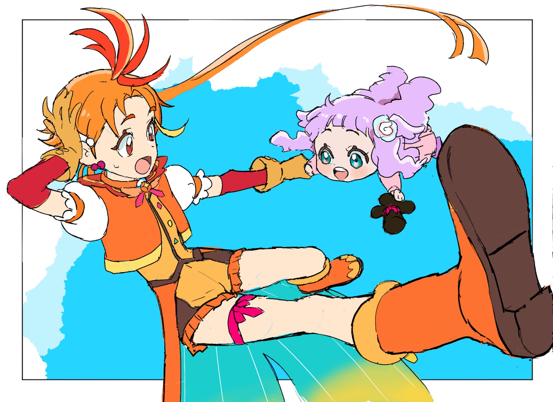 二次創作イラスト-1