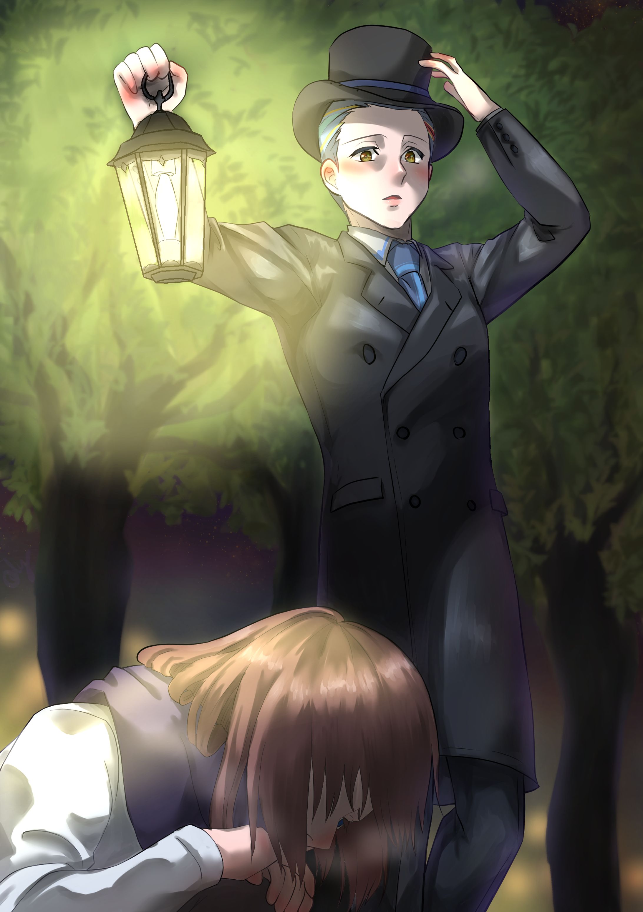 街灯 擬人化-1