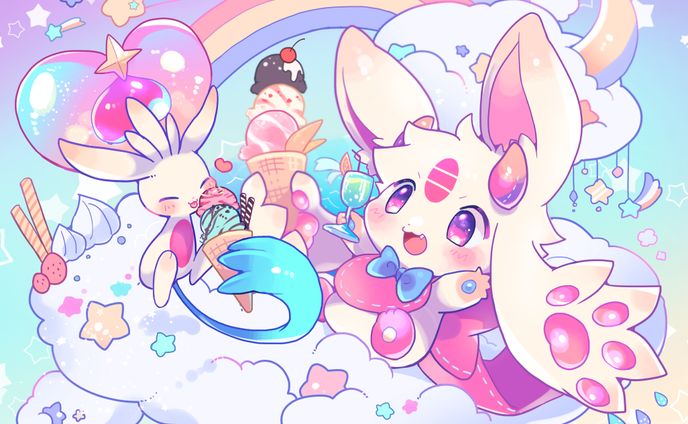 イラスト作品、ご依頼絵