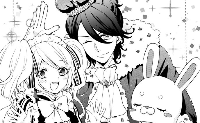 漫画雑誌の読者ページイラスト