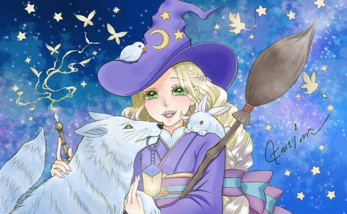 絵描きの魔女と使い魔達