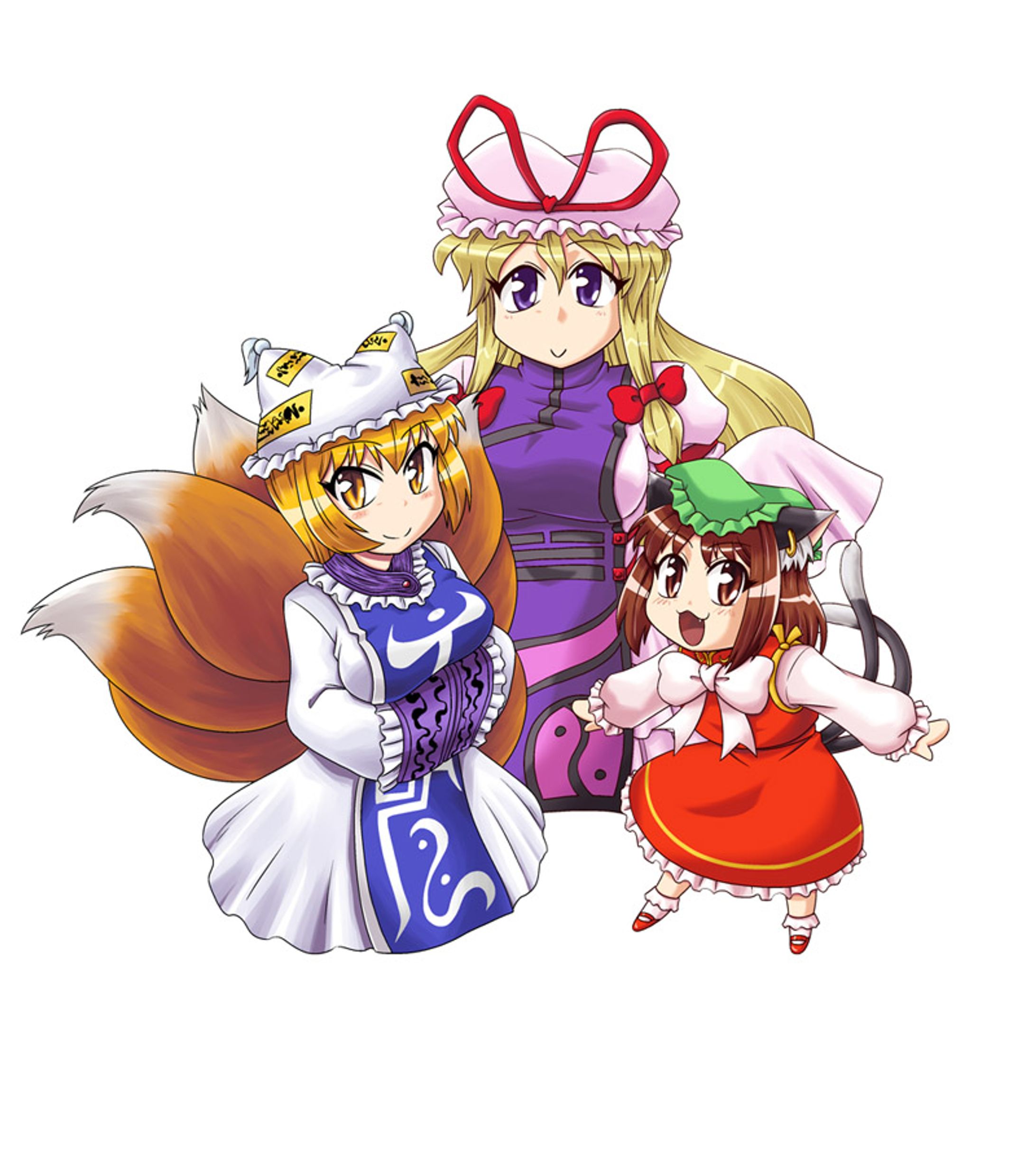 八雲一家（寄稿イラスト）-1