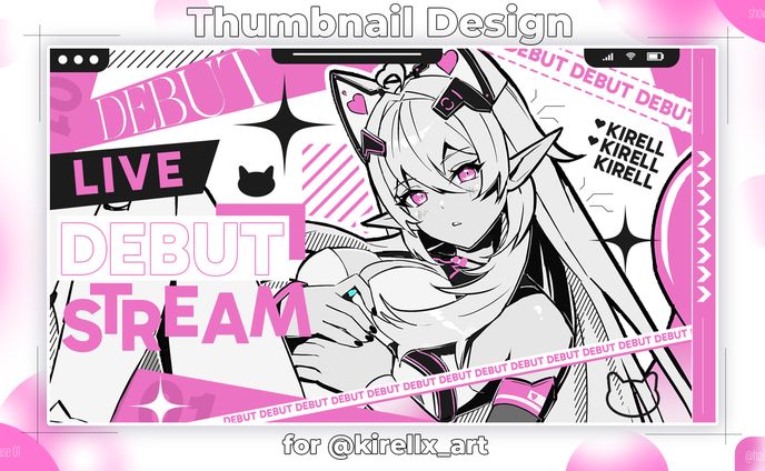 【 THUMBNAIL DESIGN 】