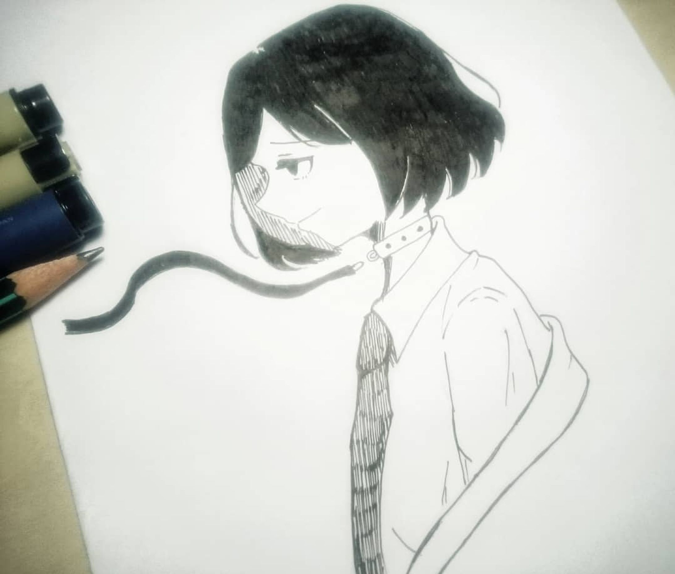 "Off the leash"
.
.
.
#art #anime #manga #drawing #traditionalart #penart #animedrawing #animeillustration #animeart #animesketch #mangaart #mangaartwork #inkart-1