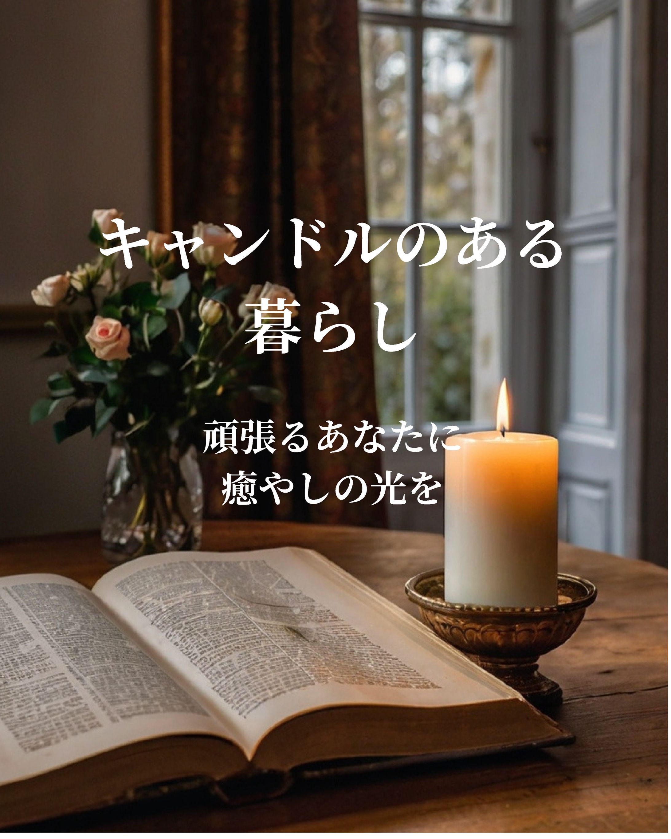 キャンドルのある暮らし-1
