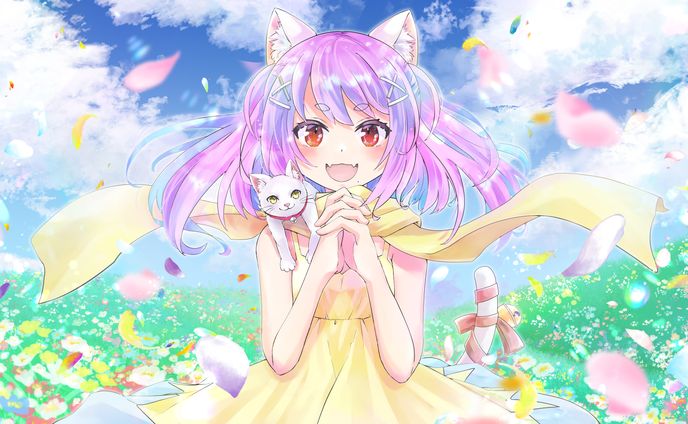こはなな様 歌ってみた動画イラスト