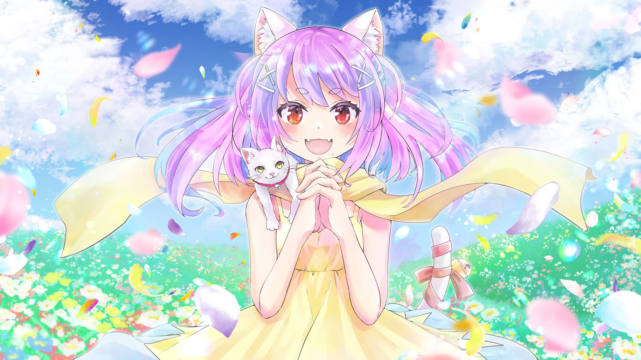 こはなな様 歌ってみた動画イラスト-1