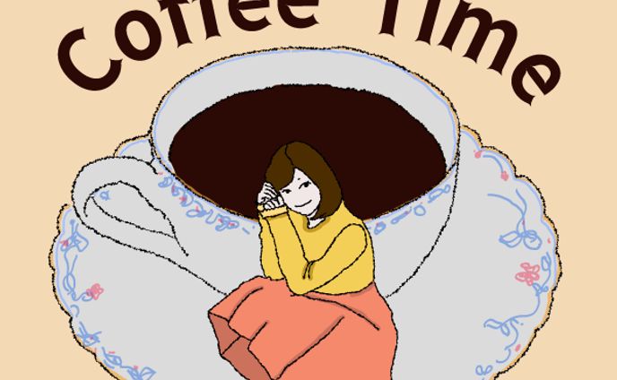 日常イラスト｜coffeetime