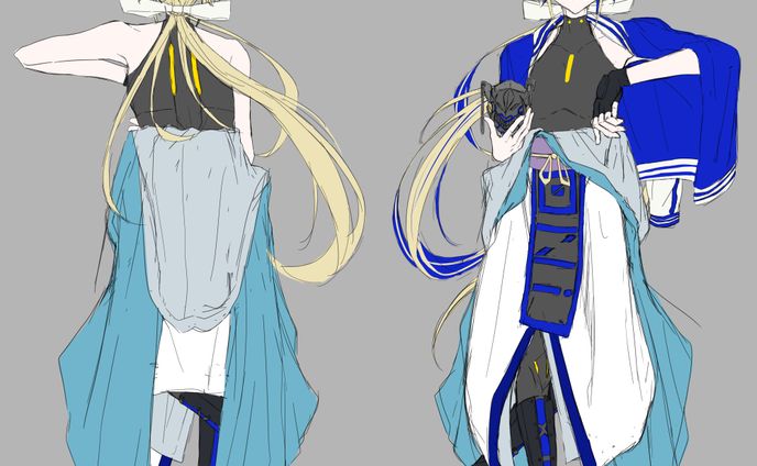 如月 ラフ案