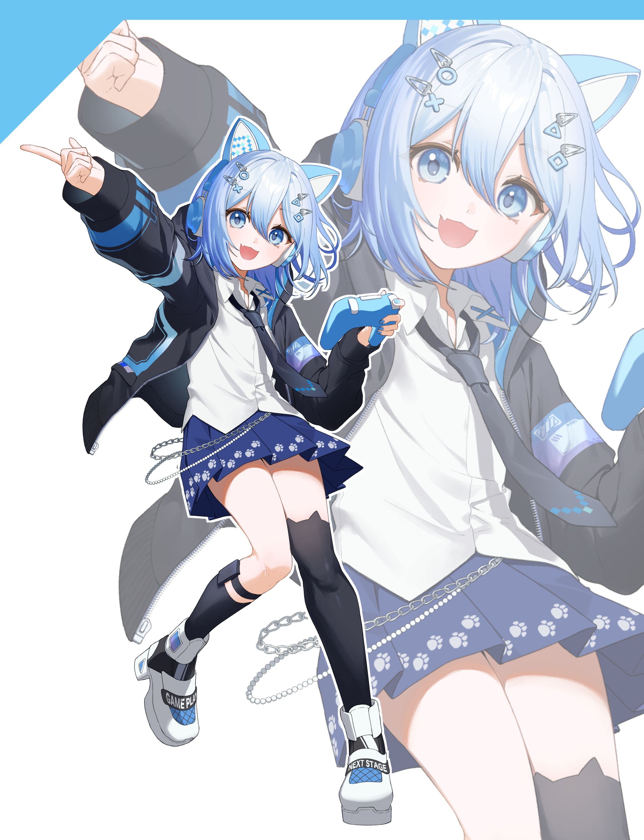 【有償依頼】vtuberキービジュアルイラスト-1