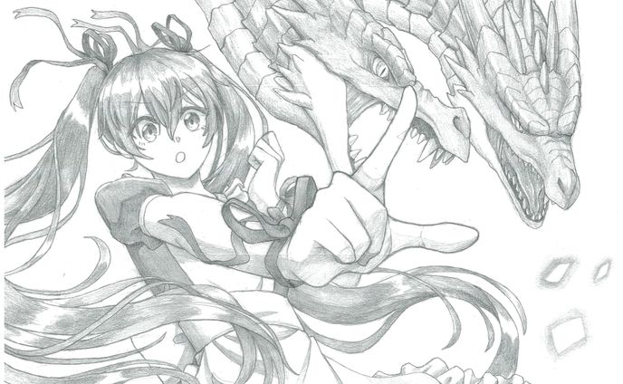 17 鉛筆画