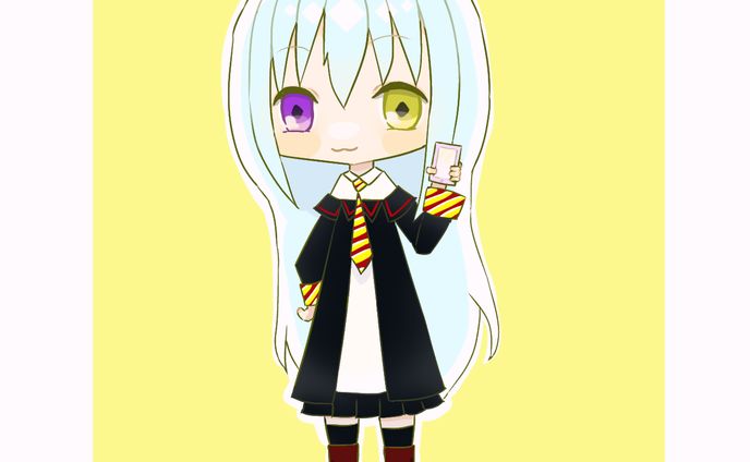 【デフォルメ】かいマホ魔女