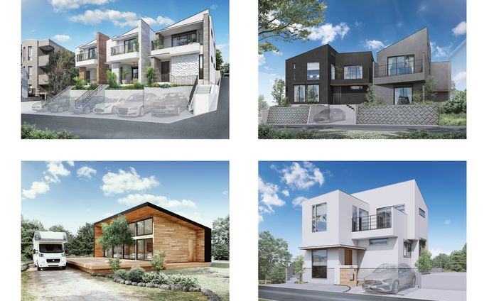 パース 外観サンプル