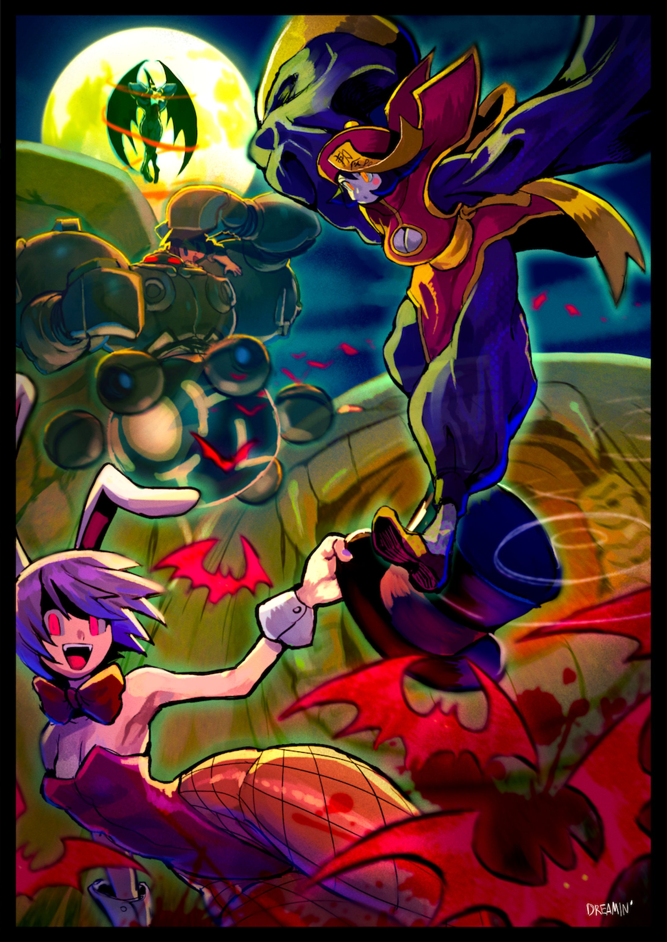 Darkstalkers Fanzine piece-1