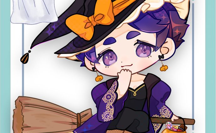 【ご依頼制作】ローベル・ハムスキー_ミニキャラ