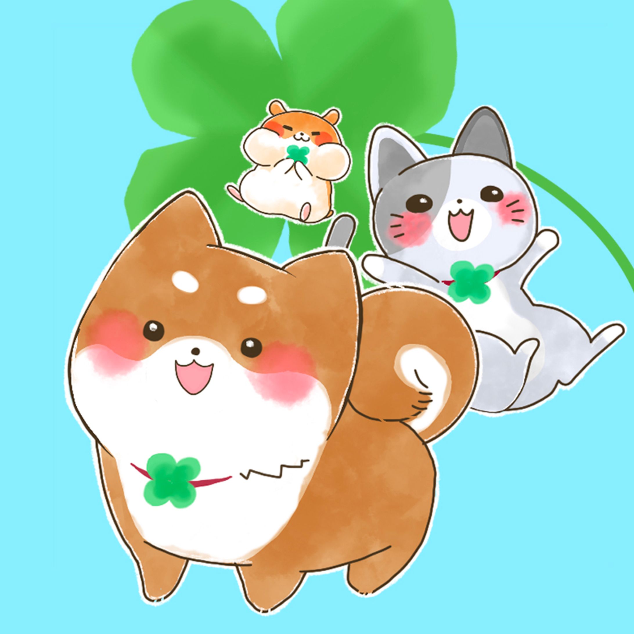 SNS用の動物アイコン-1