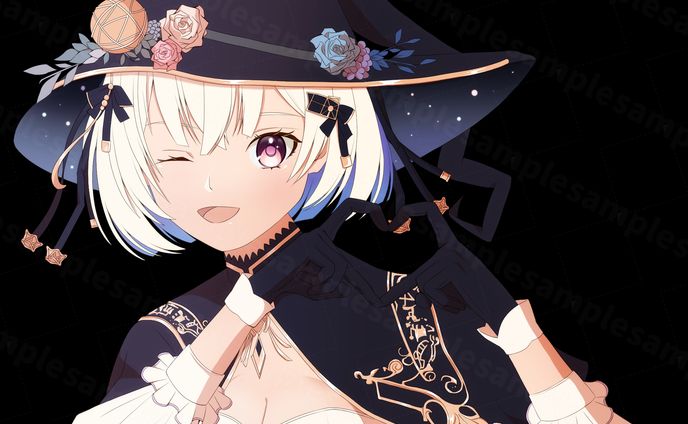 バストアップ立ち絵