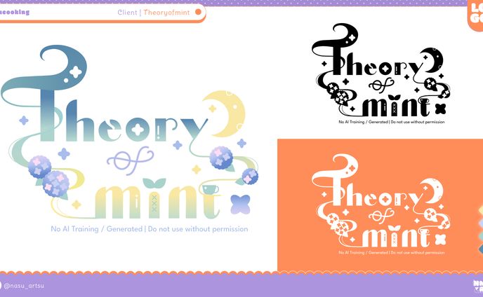 Theoryofmint logo design