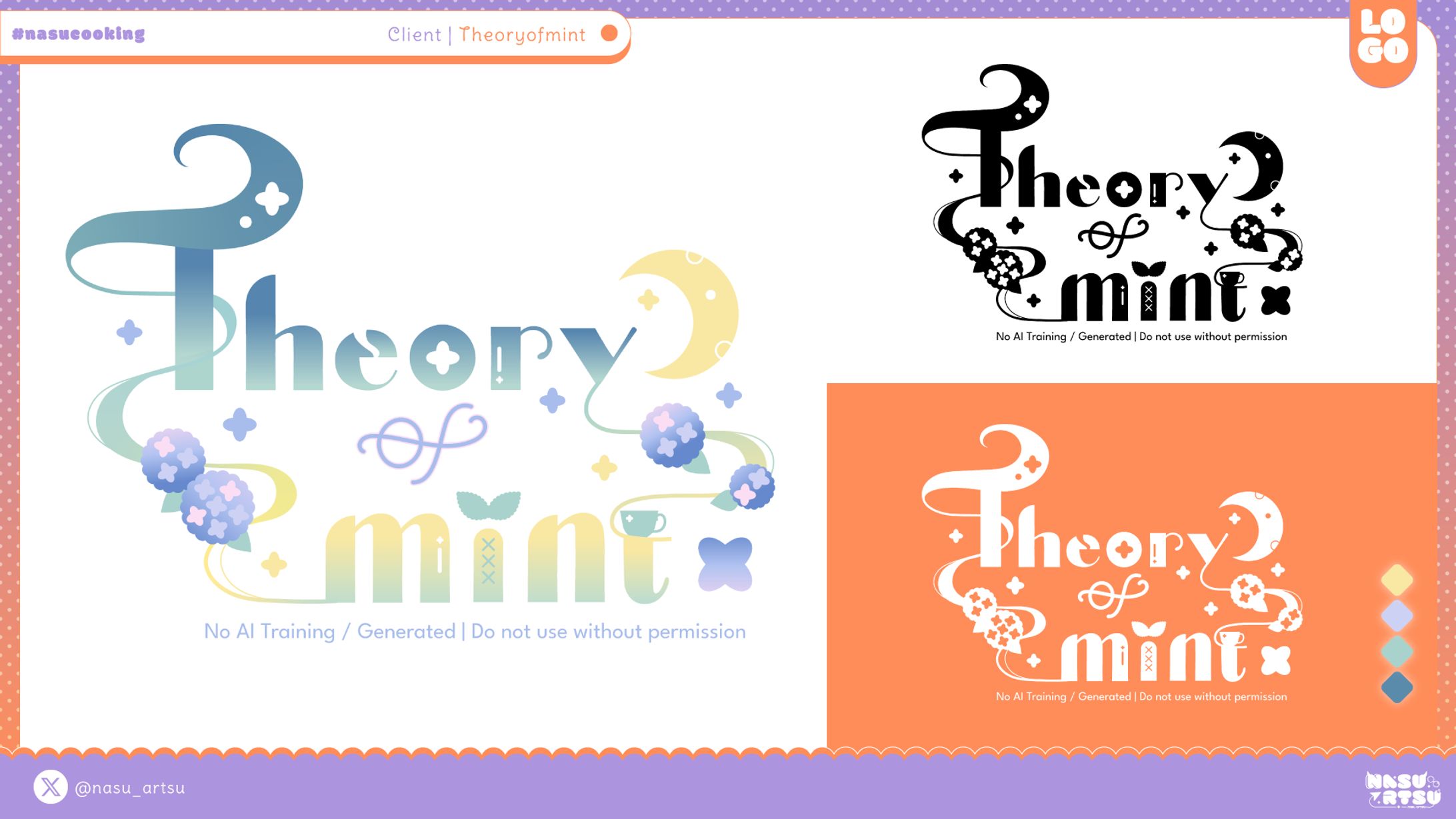 Theoryofmint logo design-1