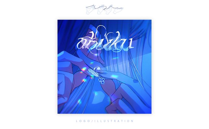 abuku「Liar」　MVイラスト/ロゴ
