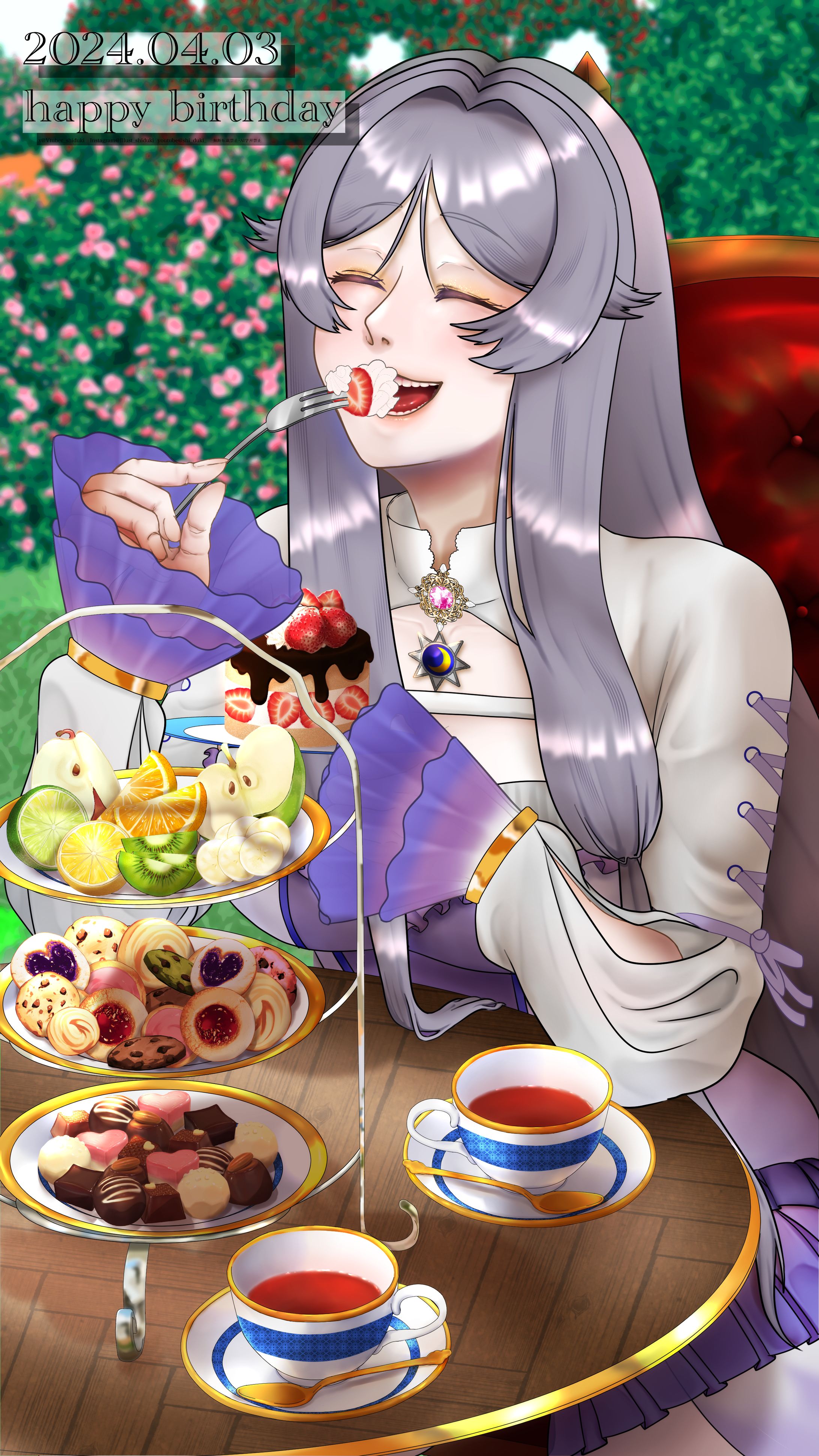 紫月紫 記念絵-1