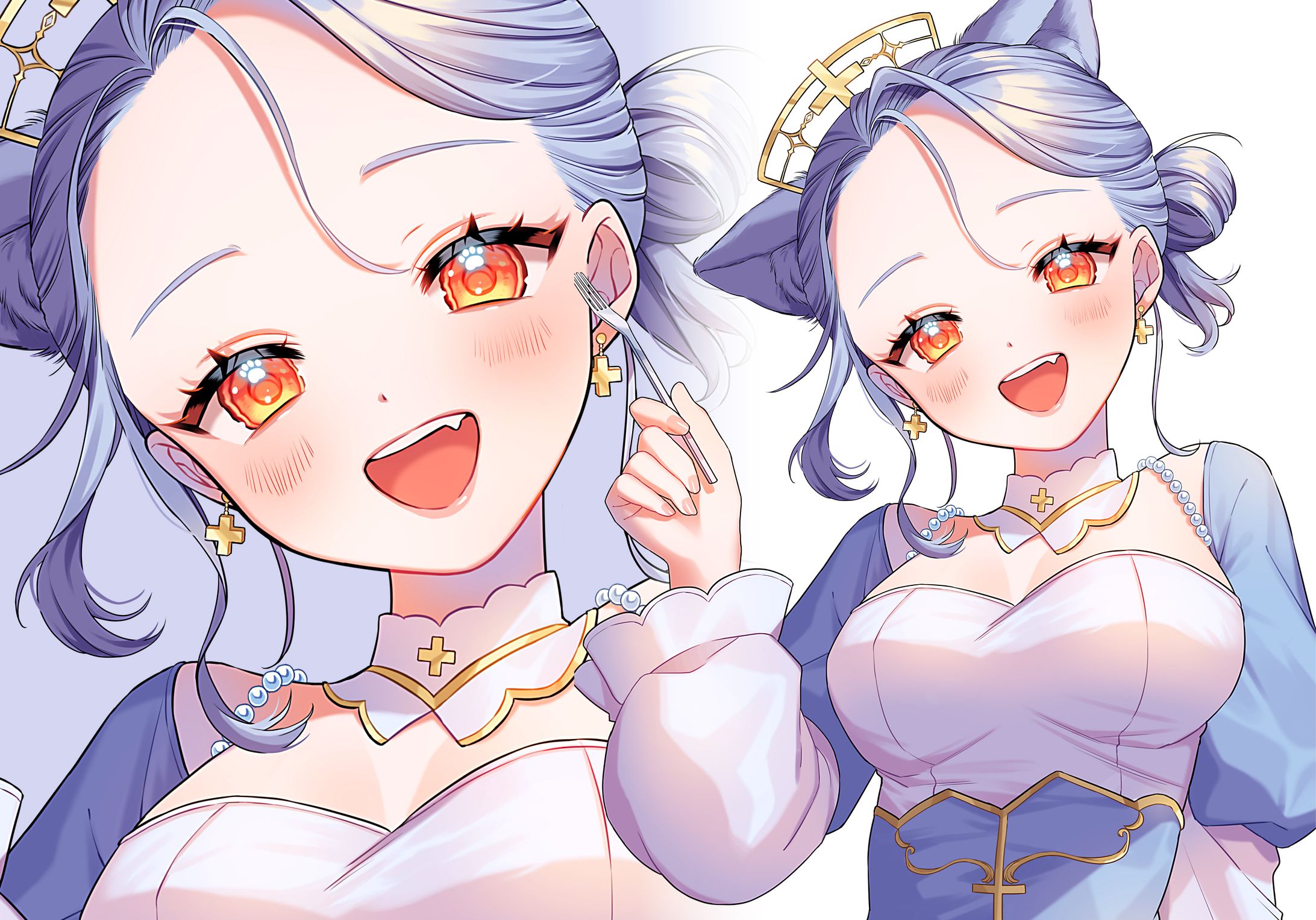 イラスト】狼狽ゆき様/1000プリプロジェクト 