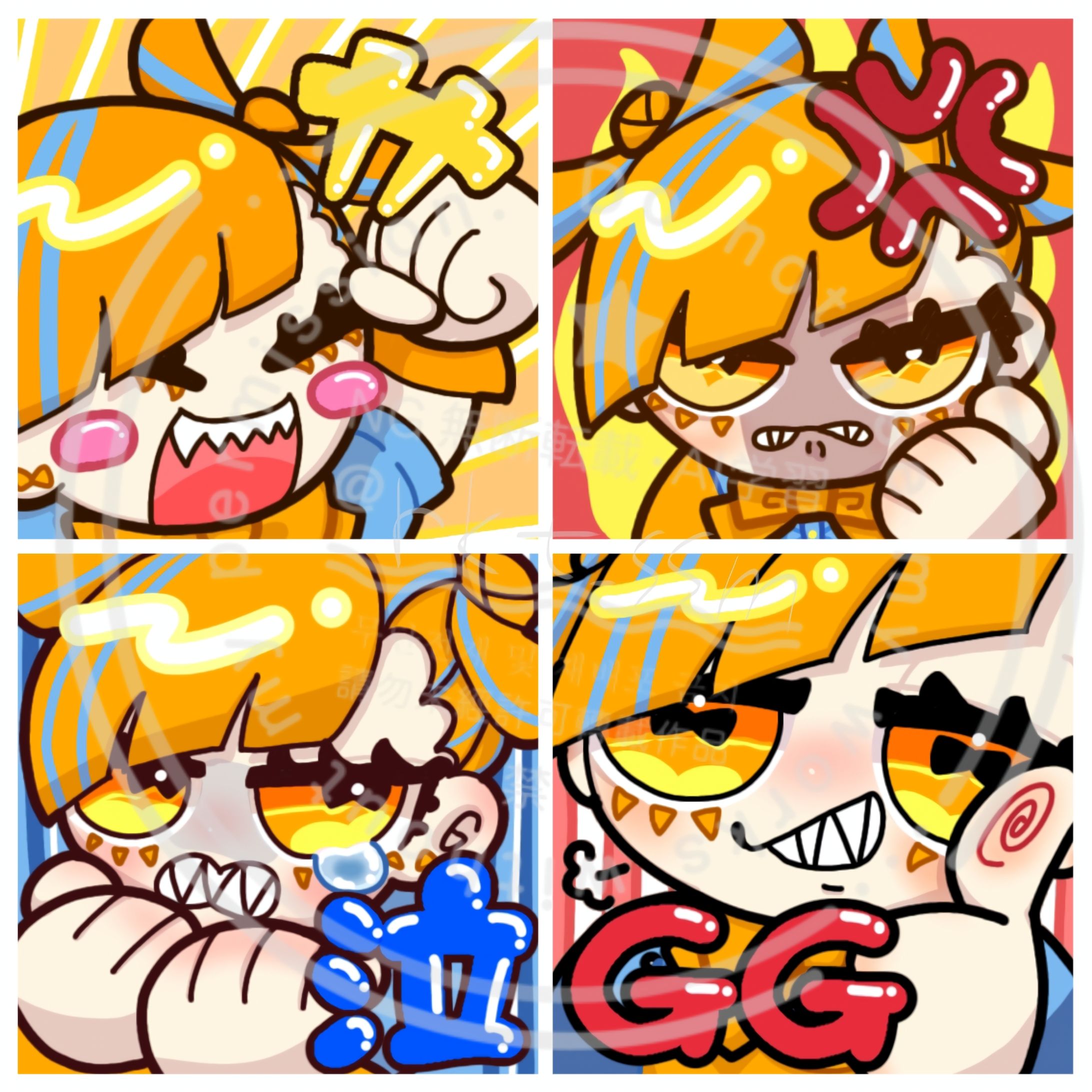 オリジナルキャラ　絵文字-1