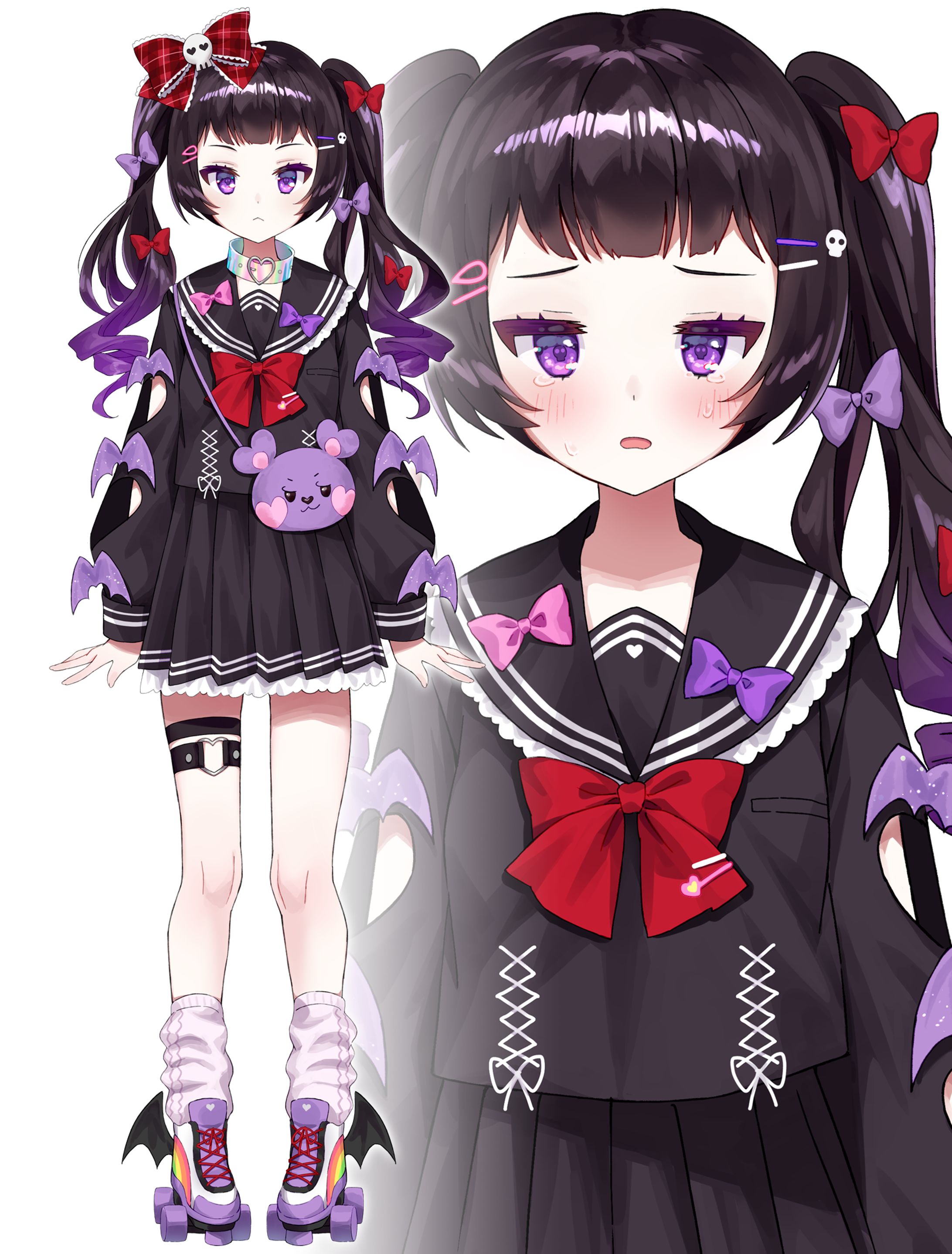 個人Vtuber 「オ・セビョク」デザイン＆モデルイラスト-1