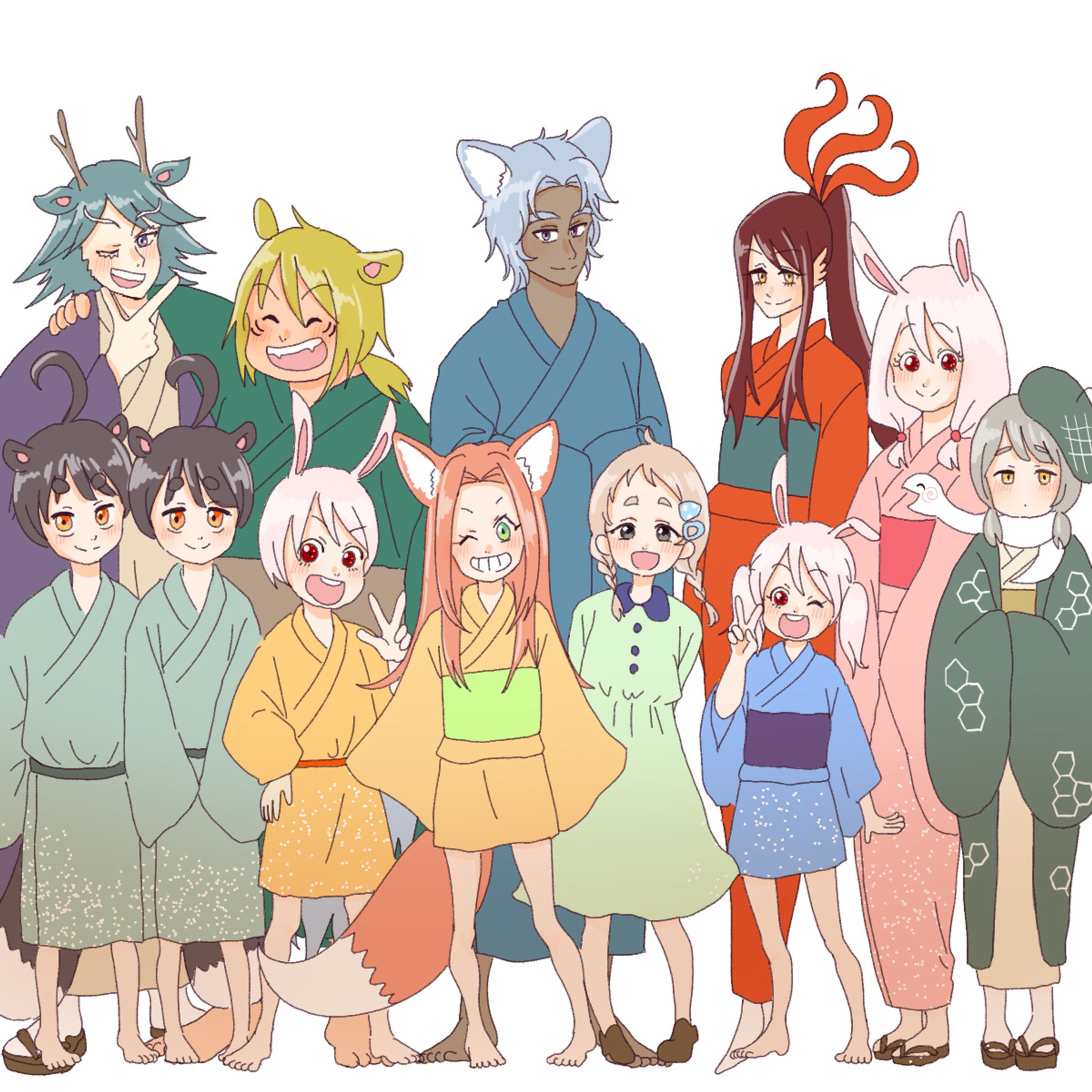 うちの子全員集合！-1