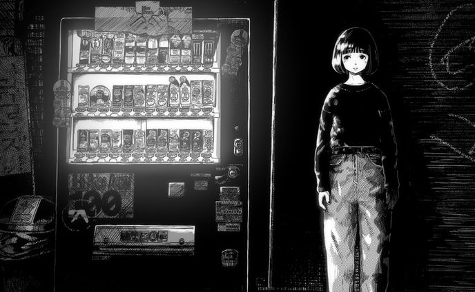 自販機の中の飲料のように、選ばれるのを待っていた / Like a beverage in a vending machine, waiting to be chosen.