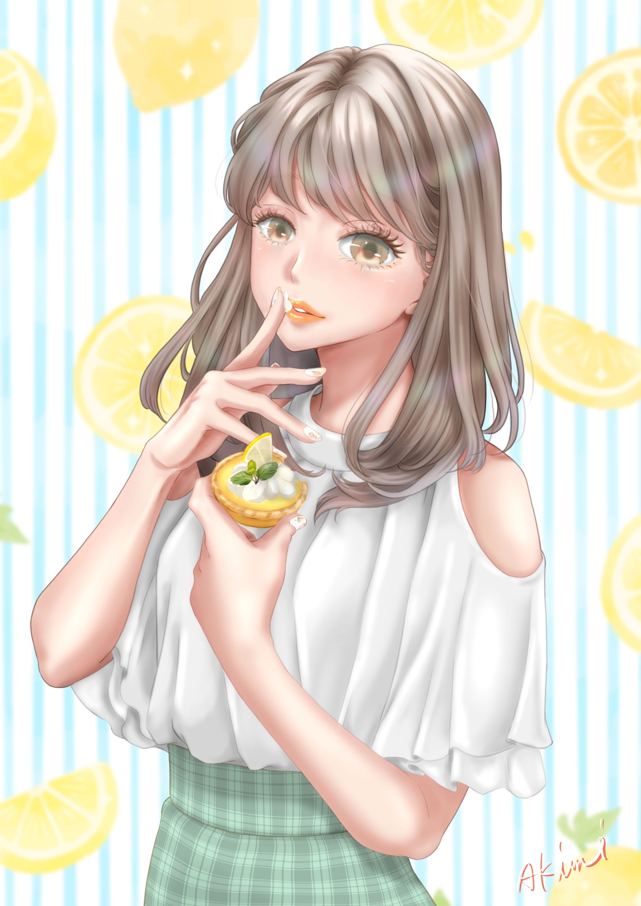 レモンタルト（線画あり）-1