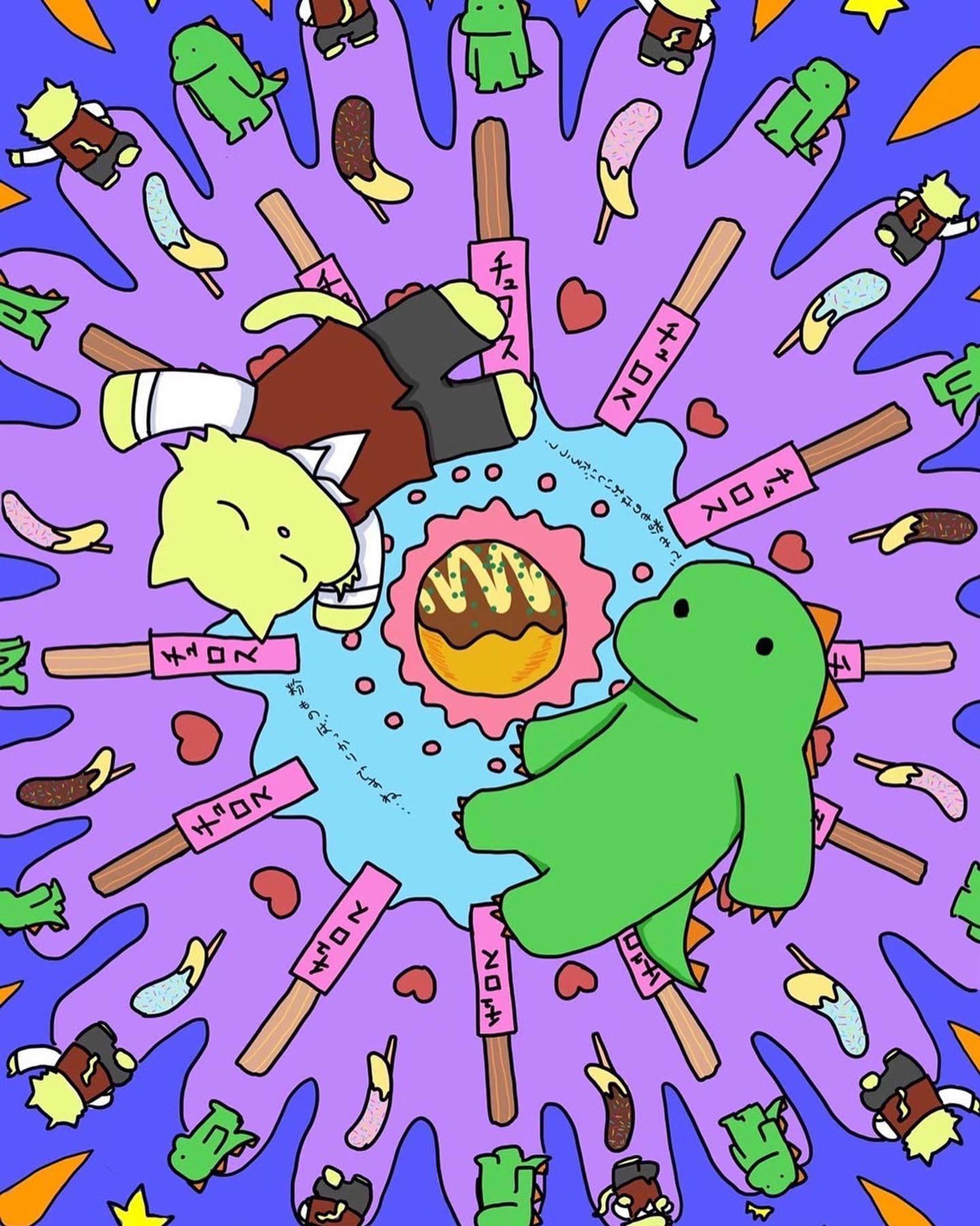 屋台まんだら

 #イラスト
 #いらすとぐらむ-1