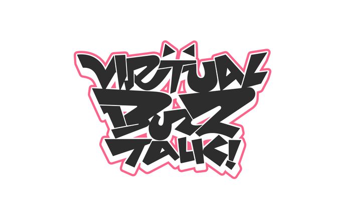 VIRTUAL BUZZ TALK!_タイトルロゴデザイン