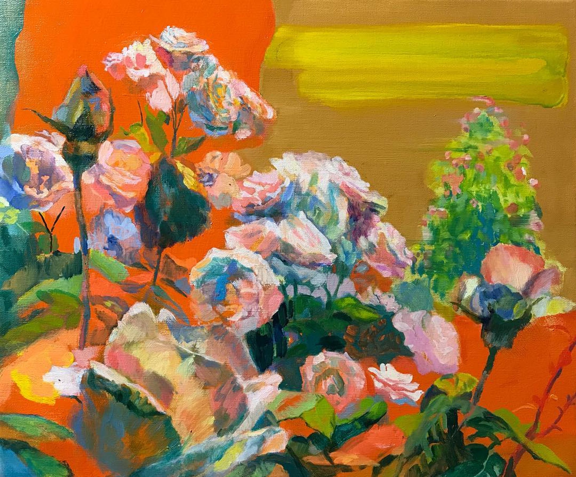 Oil on canvas
45.5×38.0cm

#rose #color  #beauty #flower #gallery #art  #oilpainting  ##roseart #miran #visualart #contemporarypainting#contemporaryvisualartists-1