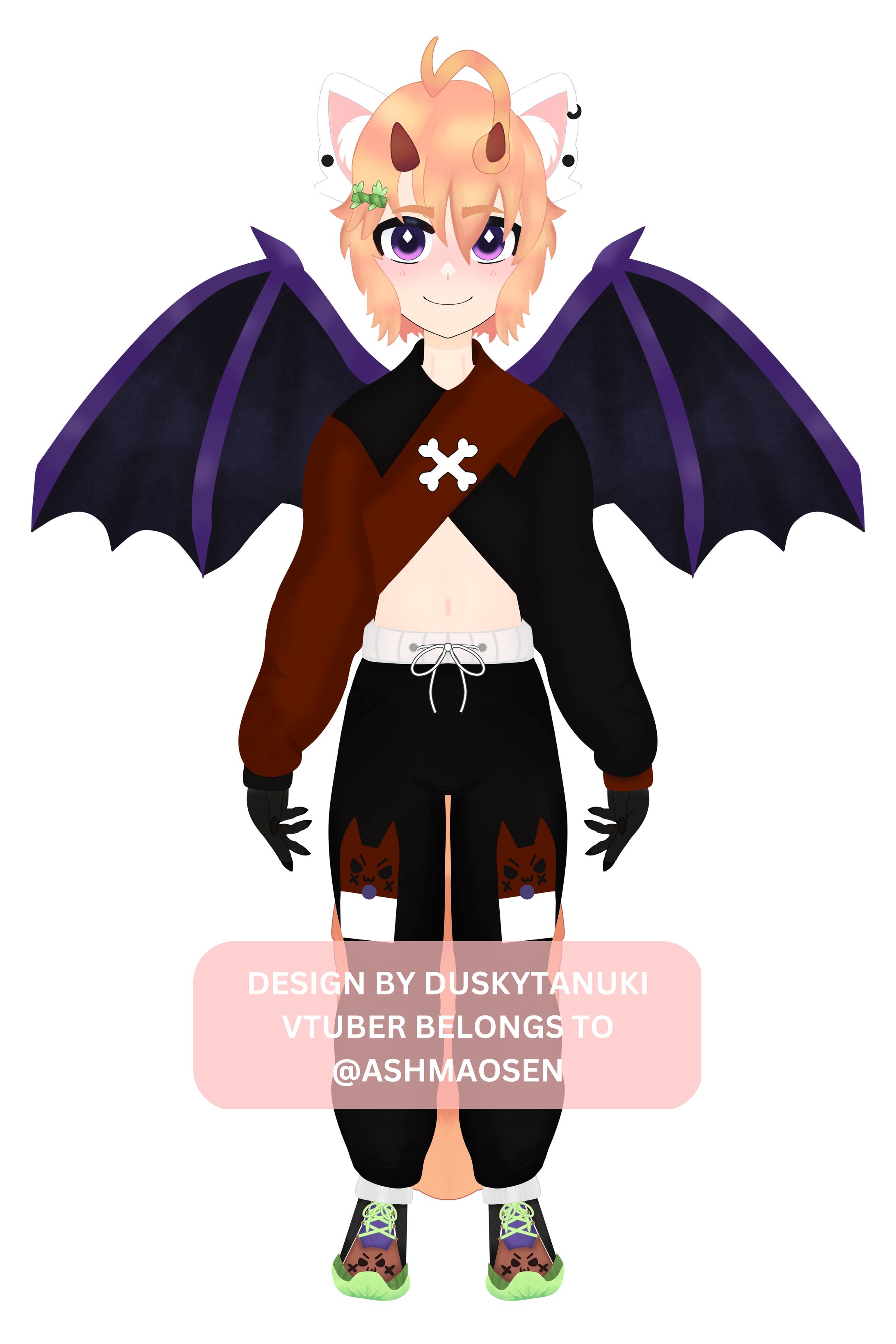 AshMaosen VTuber Model Art-1